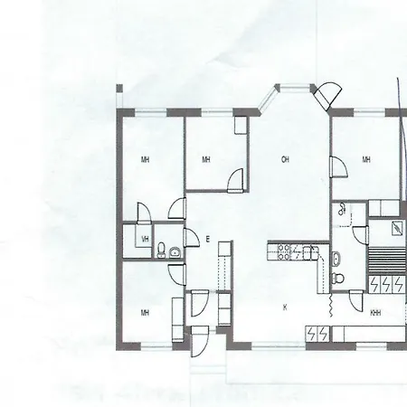 Apartment 4 Bedrooms Near Center - Kranni